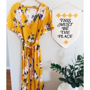 LOFT Plus Floral Shirt Dress